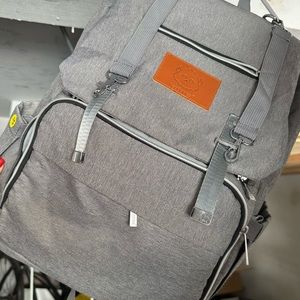 Baby diaper backpack